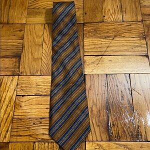 Giorgio Armani striped tie 100% silk